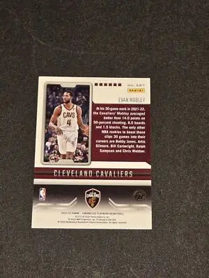 2021-22 Panini Chronicles #287 Evan Mobley - Basketball Card Single