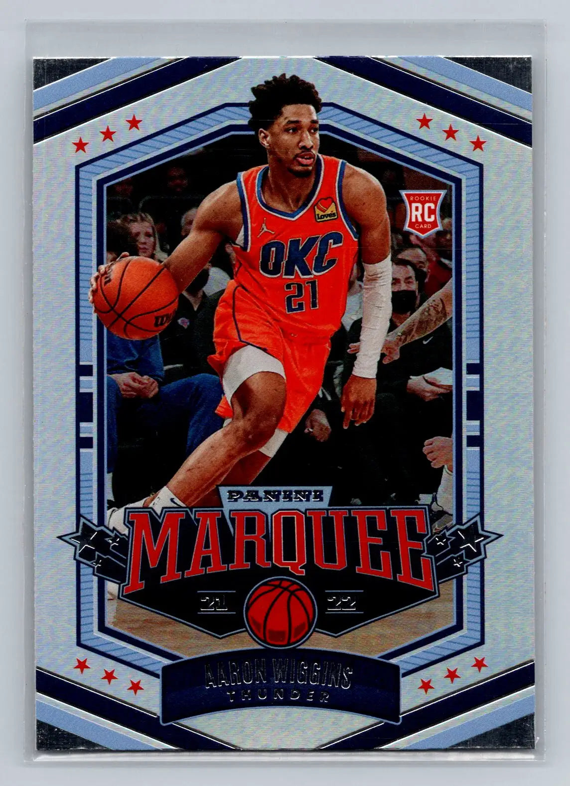 2021-22 Panini Chronicles #341 Aaron Wiggins Oklahoma City Thunder Rookie - Basketball Card Single