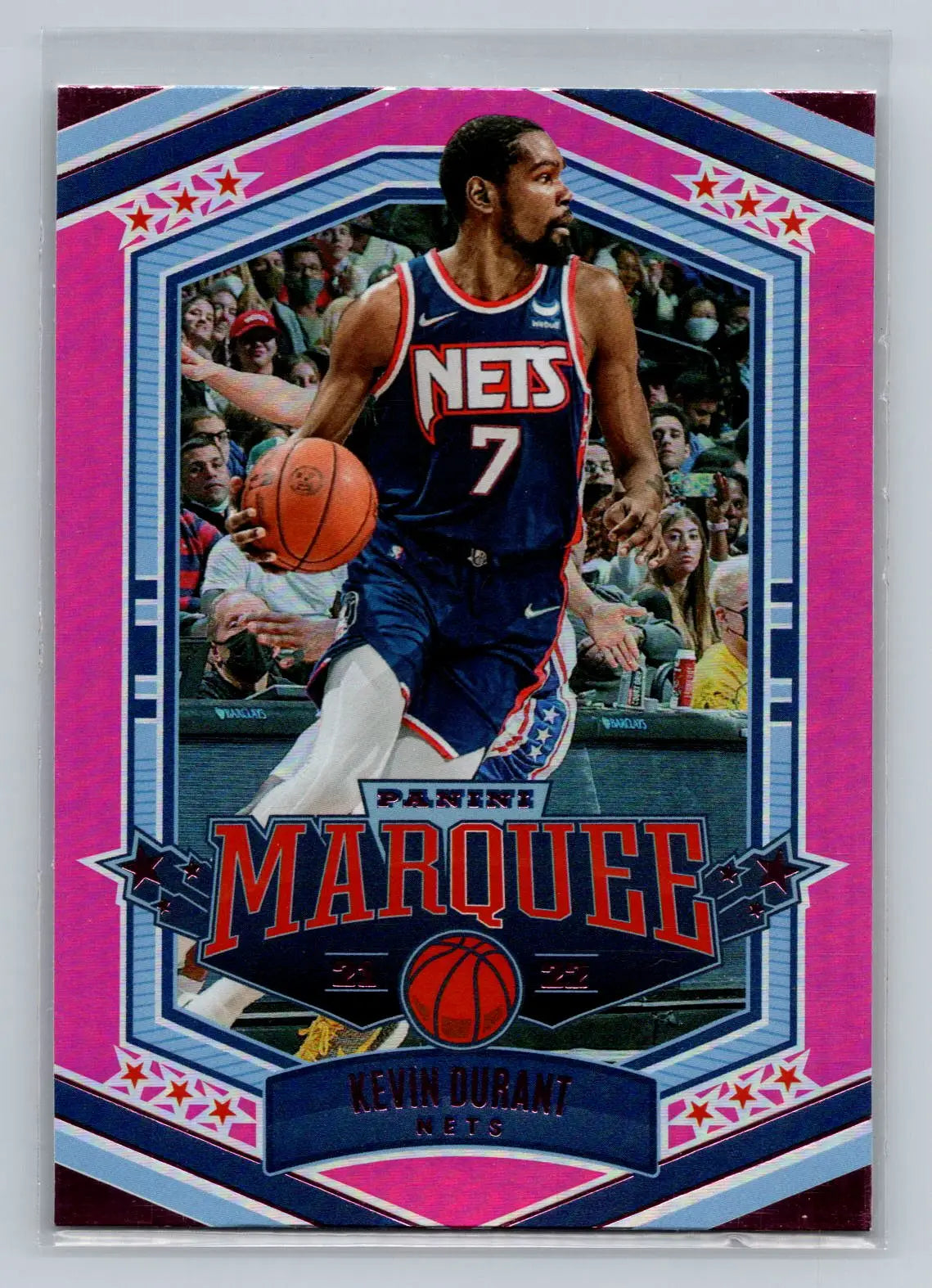 2021-22 Panini Chronicles #360 Kevin Durant Pink Brooklyn Nets - Basketball Card Single