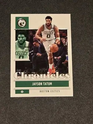 2021-22 Panini Chronicles #5 Jayson Tatum Bronze - Basketball Card Single