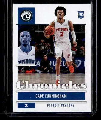 2021-22 Panini Chronicles #50 Cade Cunningham - Basketball Card Single