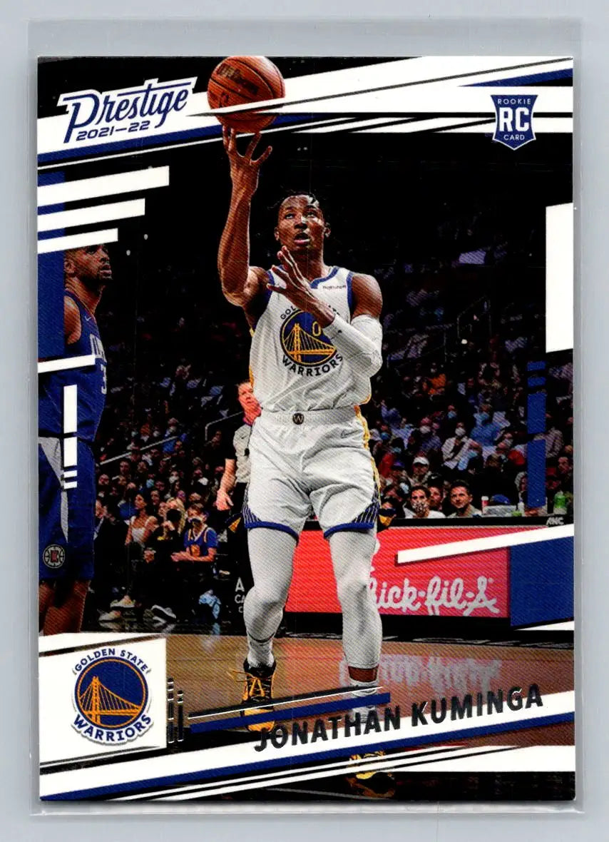 2021-22 Panini Chronicles #55 Jonathan Kuminga Golden State Warriors Rookie - Basketball Card Single