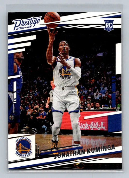 2021-22 Panini Chronicles #55 Jonathan Kuminga Golden State Warriors Rookie - Basketball Card Single