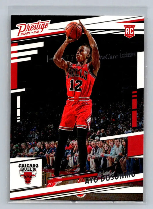 2021-22 Panini Chronicles #60 Ayo Dosunmu Chicago Bulls Rookie - Basketball Card Single
