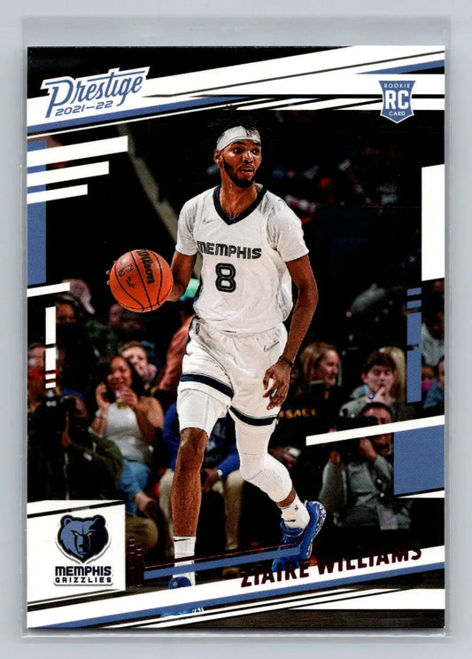 2021-22 Panini Chronicles #62 Ziaire Williams Pink Memphis Grizzlies Rookie - Basketball Card Single