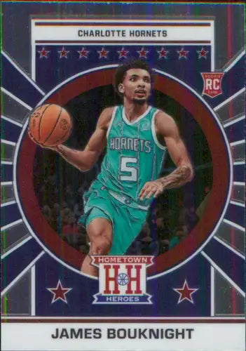 Original gloss Panini Chronicles James Bouknight basketball card from 2021-22 Hornets series