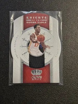 2021-22 Panini Crown Royale #KR-OOK Onyeka Okongwu Knights of the Round Table - Basketball Card Single