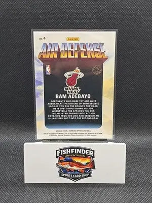 2021-22 Panini Donruss Optic - Air Defense Bam Adebayo #4 - Basketball Card Single
