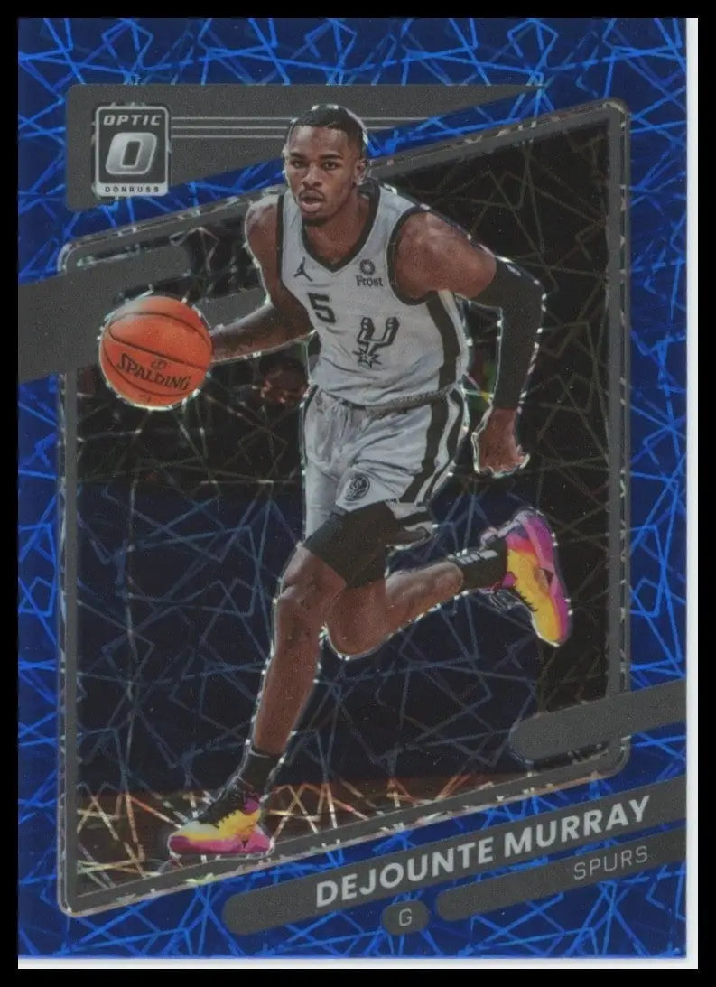 2021-22 Panini Donruss Optic - Dejounte Murray #116 Blue Velocity Prizm - Basketball Card Single