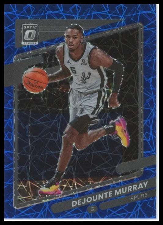 2021-22 Panini Donruss Optic - Dejounte Murray #116 Blue Velocity Prizm - Basketball Card Single