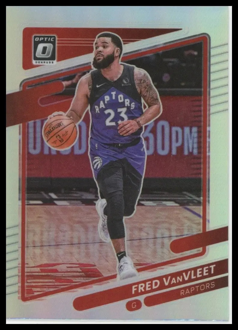 2021-22 Panini Donruss Optic - Fred VanVleet #1 Holo Prizm - Basketball Card Single