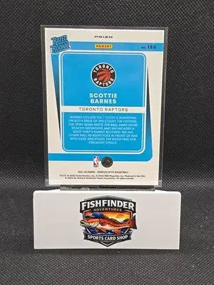 2021-22 Panini Donruss Optic - Rated Rookie Scottie Barnes #186 Blue Velocity... - Basketball Card Single