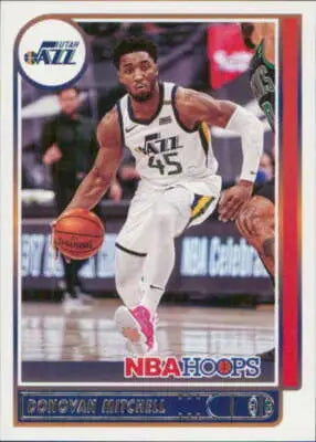 2021-22 Panini Hoops #139 Donovan Mitchell NM-MT Jazz ID:41147 - Basketball Card Single