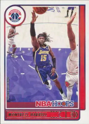 2021-22 Panini Hoops #196 Montrezl Harrell NM-MT Wizards ID:41151 - Basketball Card Single