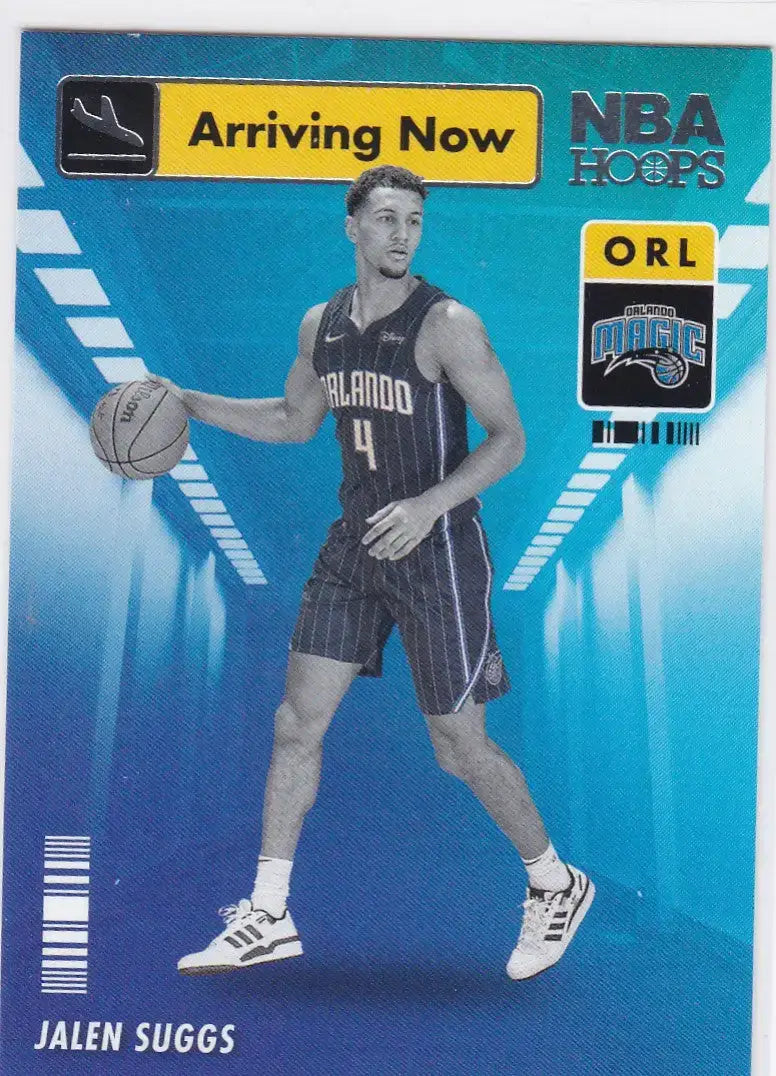 2021-22 Panini Hoops #3 Jalen Suggs RC Arriving Now Orlando Magic