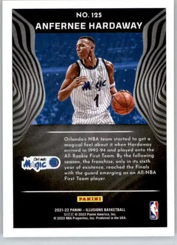 Original gloss Panini Illusions Anfernee Hardaway basketball card from 2021-22 collection