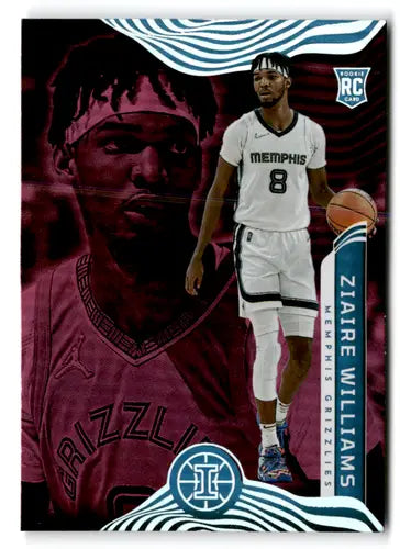 Ziaire Williams rookie card with original gloss from Panini Illusions Trophy Collection