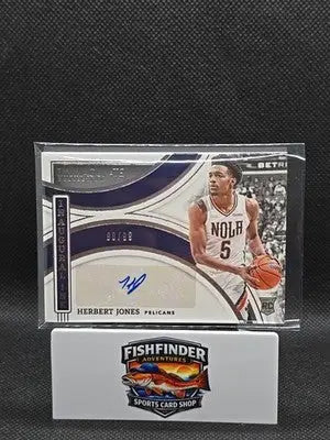 2021-22 Panini Immaculate Collection - Inaugural Ink Herbert Jones #ICN-HJN /99 - Basketball Card Single