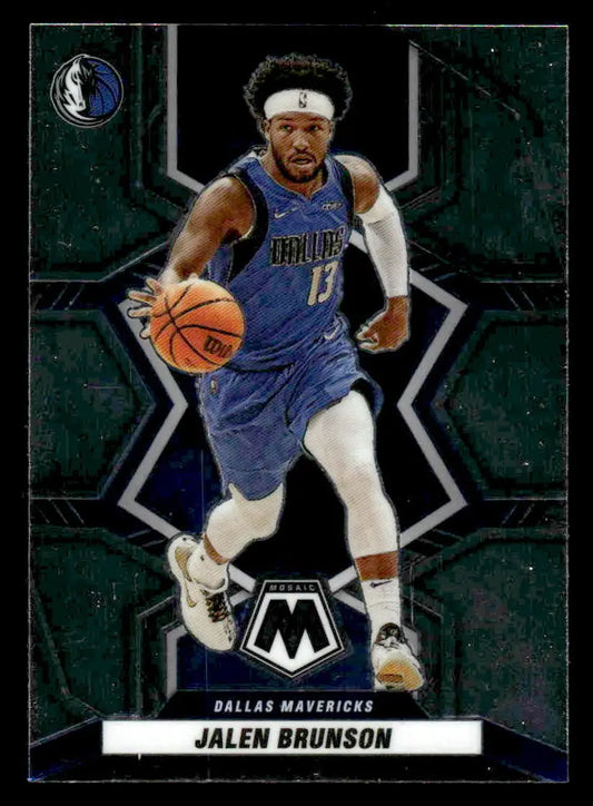 2021-22 Panini Mosaic #117 Jalen Brunson - Basketball Card Single