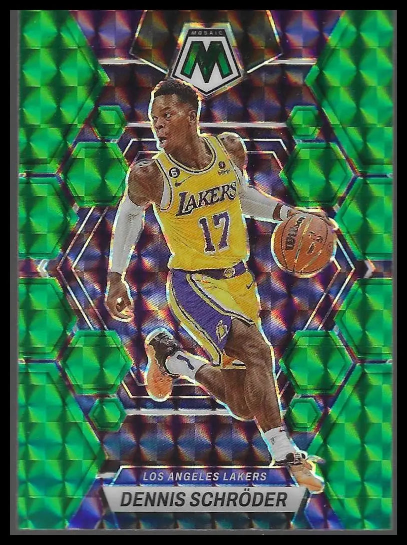 2021-22 Panini Mosaic #12 Ja Morant Green - Basketball Card Single