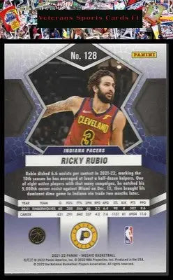 2021-22 Panini Mosaic #128 Ricky Rubio