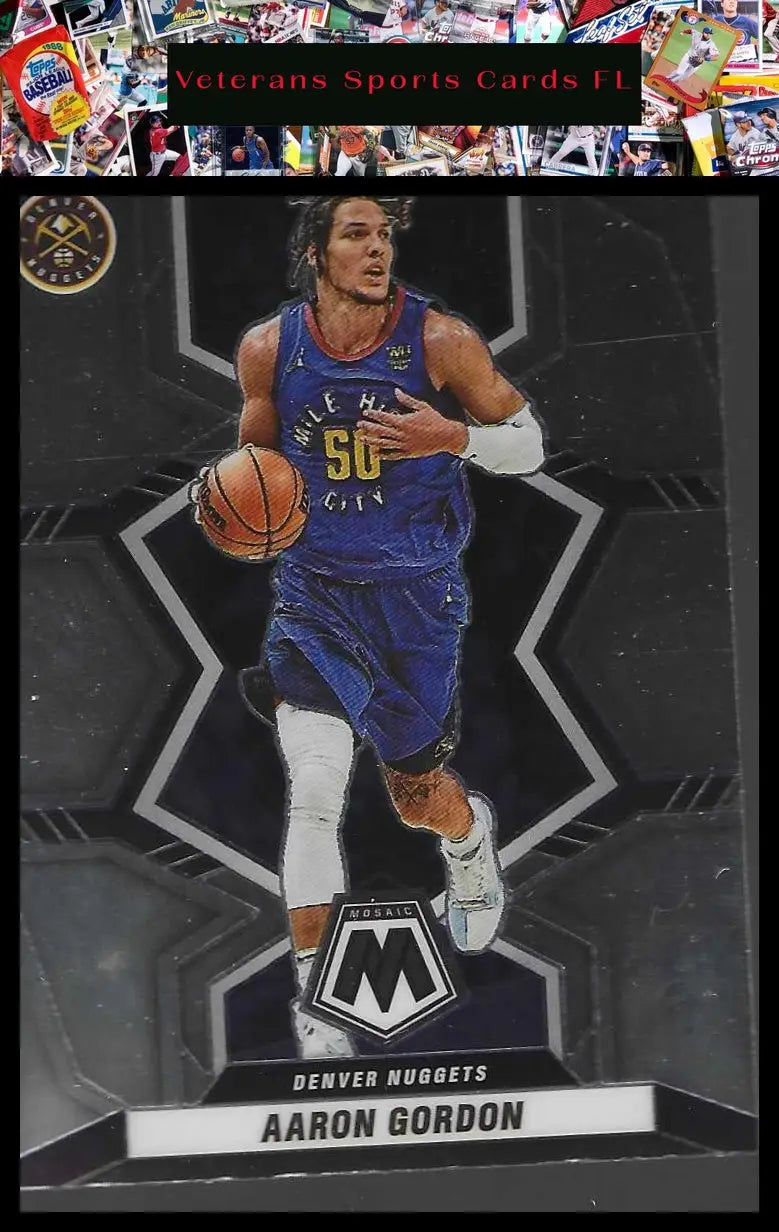 2021-22 Panini Mosaic #143 Malik Beasley - Basketball Card Single