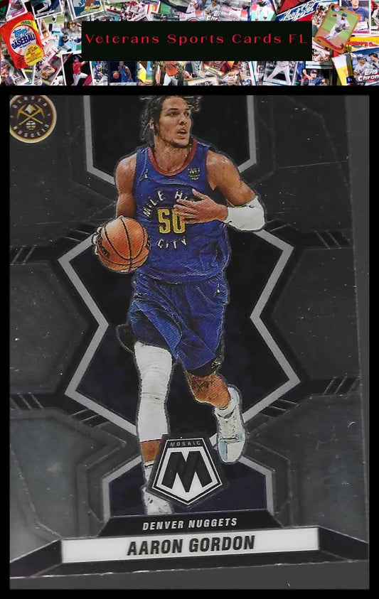 2021-22 Panini Mosaic #143 Malik Beasley - Basketball Card Single