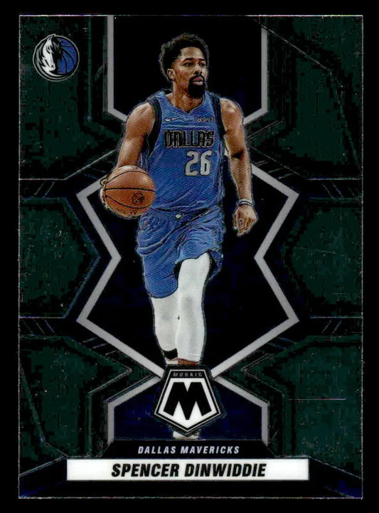2021-22 Panini Mosaic #175 Spencer Dinwiddie - Basketball Card Single