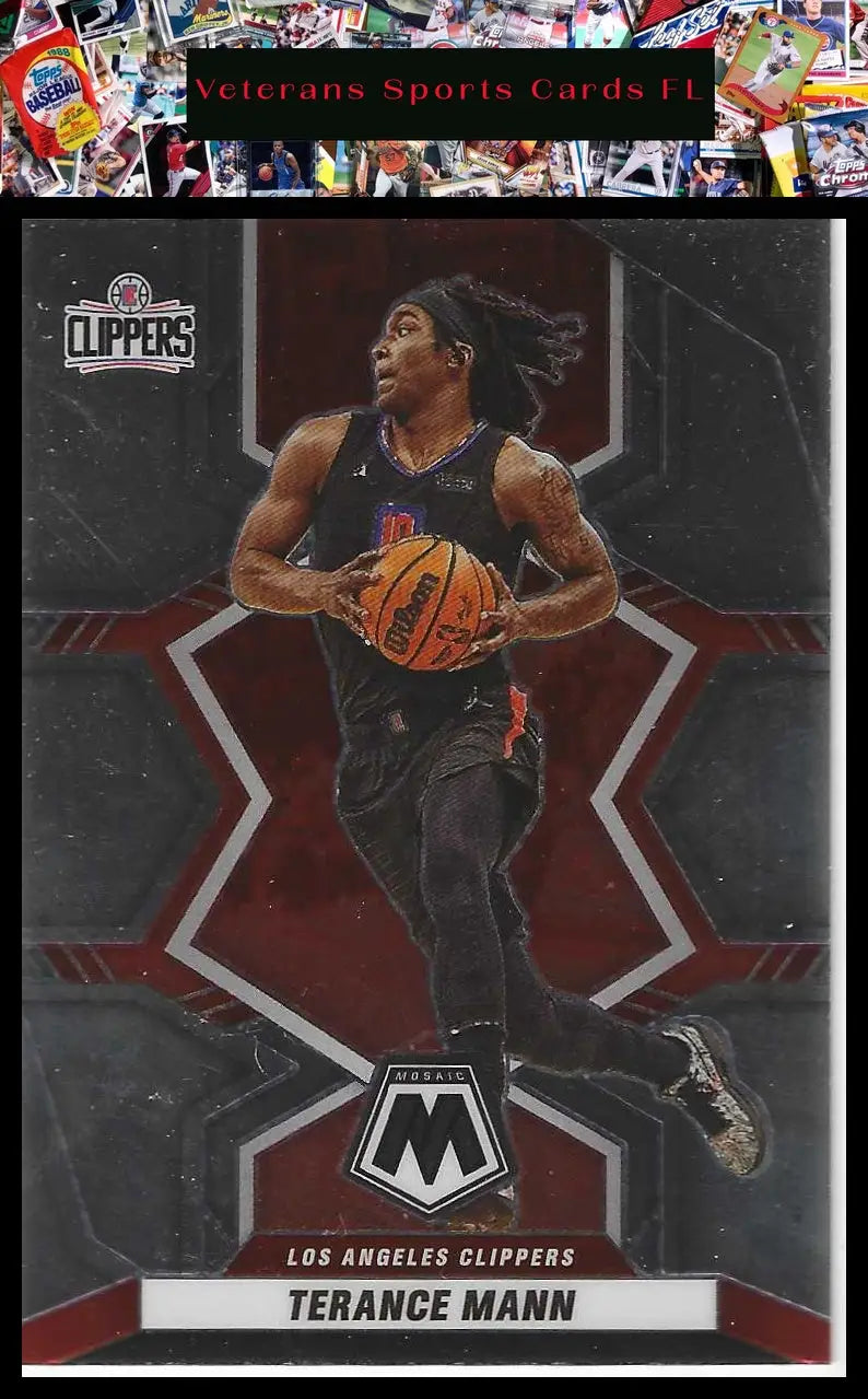 2021-22 Panini Mosaic #176 Nassir Little - Basketball Card Single