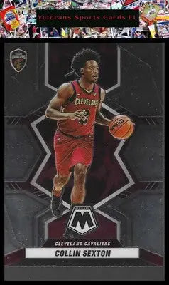 2021-22 Panini Mosaic #185 Collin Sexton