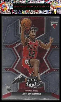 2021-22 Panini Mosaic #233 Ayo Dosunmu