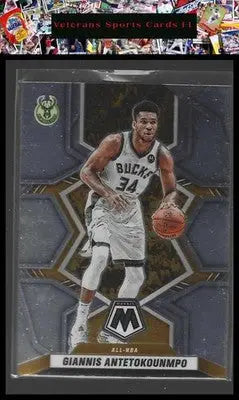 2021-22 Panini Mosaic #281 Giannis Antetokounmpo