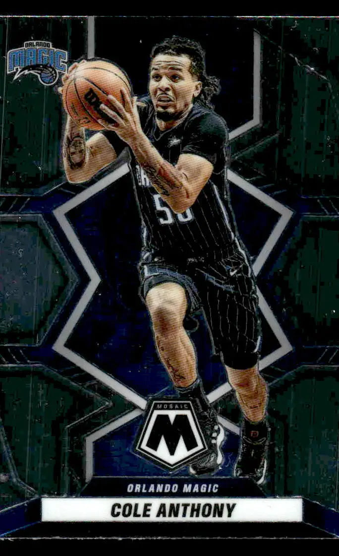 2021-22 Panini Mosaic #69 Cole Anthony Base Orlando Magic - Basketball Card Single