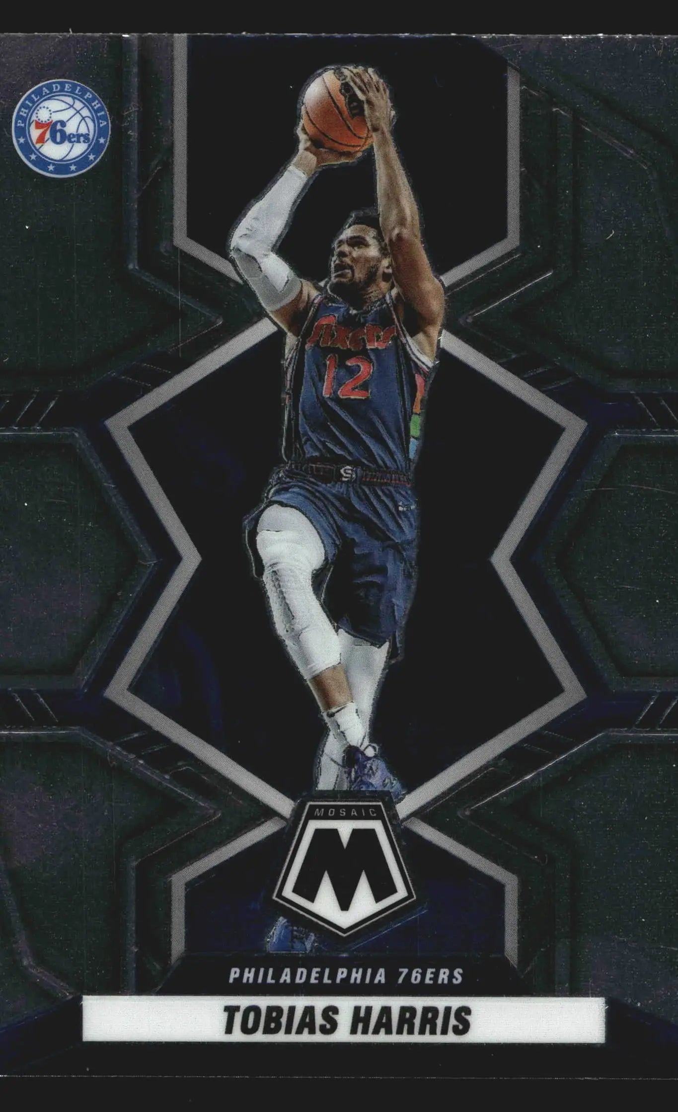2021-22 Panini Mosaic #8 Tobias Harris Philadelphia 76ers - Basketball Card Single