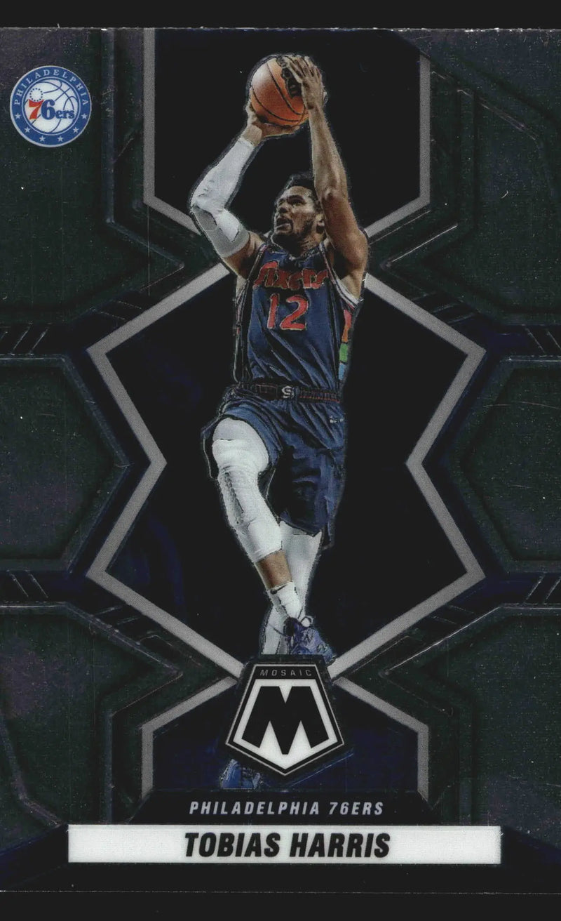 2021-22 Panini Mosaic #8 Tobias Harris Philadelphia 76ers - Basketball Card Single