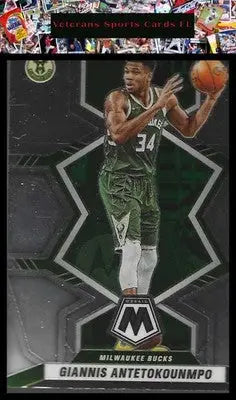 2021-22 Panini Mosaic #98 Giannis Antetokounmpo