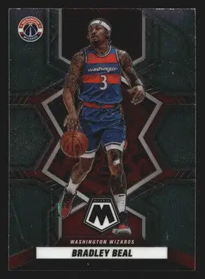 2021-22 Panini Mosaic Bradley Beal #191 Wizards - Basketball Card Single