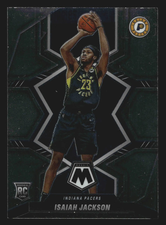 2021-22 Panini Mosaic Isaiah Jackson #230 Indiana Pacers RC