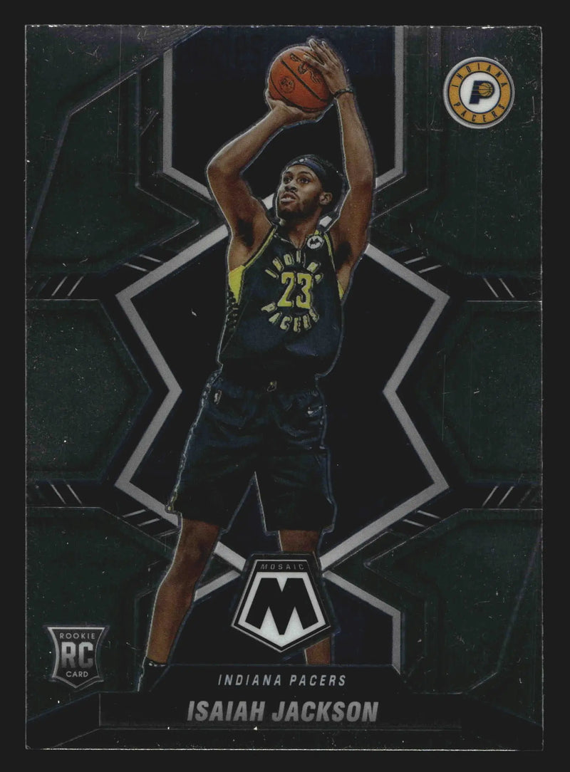 2021-22 Panini Mosaic Isaiah Jackson #230 Indiana Pacers RC