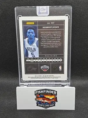 2021-22 Panini One and One - Rookies Herbert Jones #137 Purple /25 (RC) - Basketball Card Single