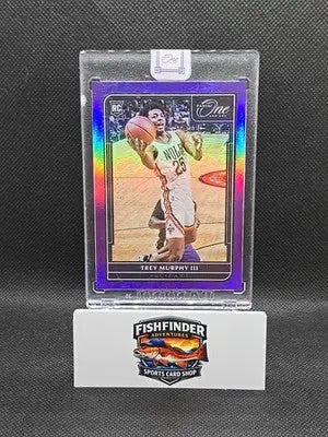 2021-22 Panini One and One - Rookies Trey Murphy III #145 Purple /25 (RC) - Basketball Card Single