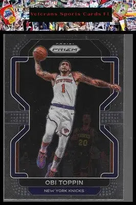 2021-22 Panini Prizm #141 Obi Toppin - Basketball Card Single