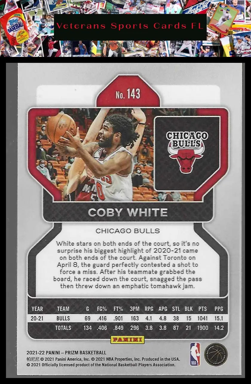 2021-22 Panini Prizm #142 Talen Horton-Tucker - Basketball Card Single