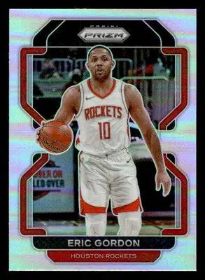 2021-22 Panini Prizm #169 Eric Gordon Silver Prizm Houston Rockets - Basketball Card Single
