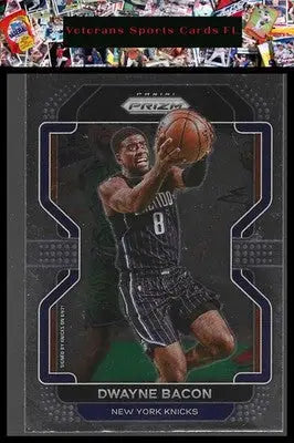 2021-22 Panini Prizm #197 Dwayne Bacon