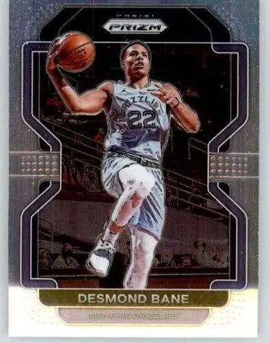 Panini Prizm Desmond Bane basketball card with original gloss from 2021-22 collection