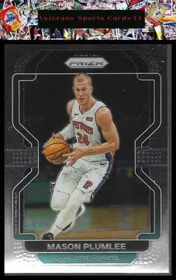2021-22 Panini Prizm #221 Mason Plumlee