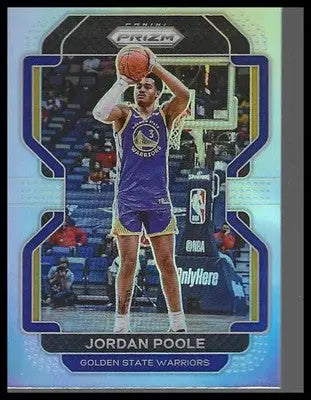 2021-22 Panini Prizm #222 Jordan Poole Silver