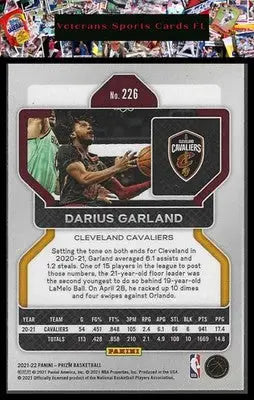 2021-22 Panini Prizm #226 Darius Garland