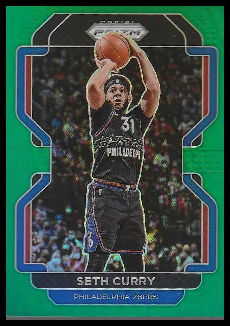 2021-22 Panini Prizm #237 Darius Bazley Green - Basketball Card Single